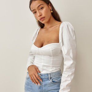 Reformation Cacio Top Size 12
